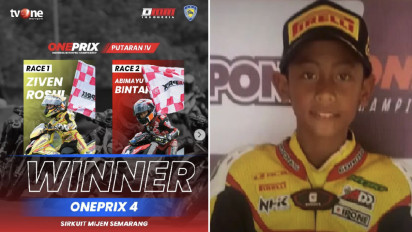 Ziven Rozul Makin Dekat dengan Gelar Juara Beginner Oneprix 2022