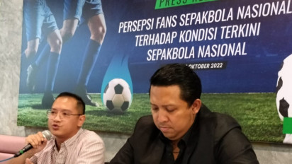 Football Institute Sampaikan Hasil Survei Persepsi Publik Terhadap Sepak Bola Nasional Setelah Tragedi Kanjuruhan