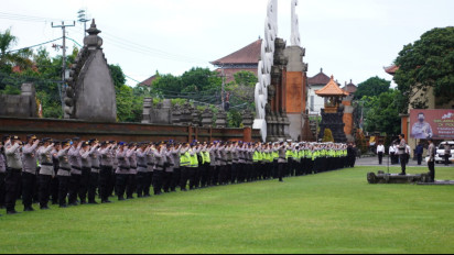 Kapolda Bali Cek Kesiapan Personil Pengamanan KTT G20, Ini Rangkaian Persiapan Pengamanan KTT G20