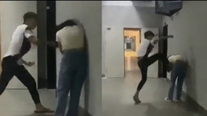 Beredar Video Viral Pemuda Hajar hingga Tendangi Perempuan dengan Kejam, Polisi Malaysia Kejar Pelaku