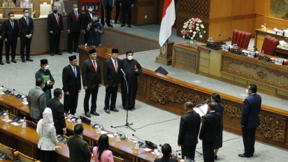 Sah! DPR Lantik Tiga Anggota Dewan, Salah Satunya Gantikan Mendag Zulhas
