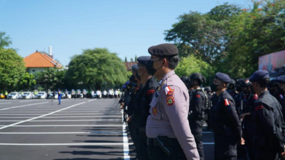 Ratusan Kendaraan Listrik dan 9600 Personil Disiapkan Polda Bali Amankan Puncak KTT G20