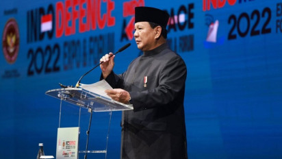 Buka Indo Defence 2022, Menhan Prabowo: Mari Tukar Pikiran untuk Jaga Perdamaian Dunia