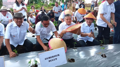 Gubernur Sulut Gelorakan 'Mari Jo Bakobong' untuk Kedaulatan Pangan