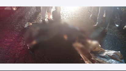 Pengendara Sepeda Motor di Langkat Tewas Saat Akan Mendahului Truk