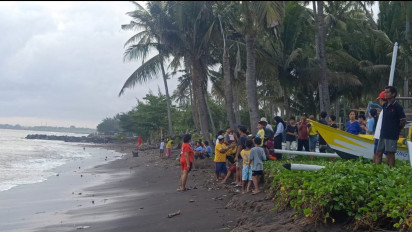 Asyik Mandi di Pantai, Seorang Pelajar di Banyuwangi Hanyut Terseret Ombak