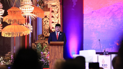 Pidato di R20, Menag Yaqut Sebut Indonesia Terbukti Tangguh Hadapi Masalah Global