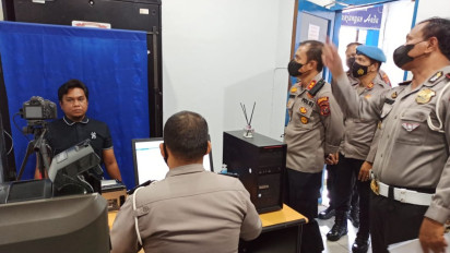 Hindari Pungutan Liar, Kapolres Sibolga Sidak ke Pelayaan SIM Sat Lantas Polres Sibolga