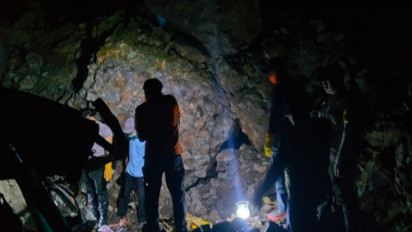 2 Pekerja Tambang Batu di Serang Meninggal Tertimpa Longsoran