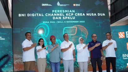 Dukung G20, BNI Siapkan Digital Channel dan SPKLU Crea Nusa Dua