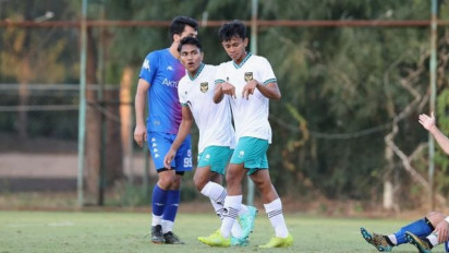 Sedang Berlangsung Duel Timnas Indonesia U-20 Vs Moldova di ANTV: Garuda Nusantara Nyaris Unggul!
