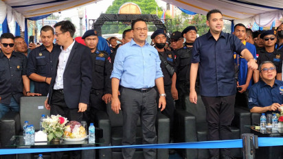 Hadiri Silaturami Kebangsaan, Anies Baswedan Minta Dukungan Warga Medan