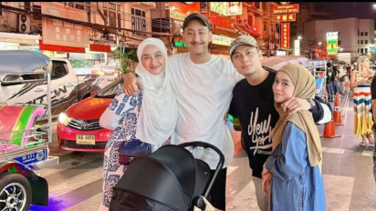 Wih, Diisukan Hamil Anak Kedua, Kini Lesti Kejora dan Rizky Billar Lagi Asik Liburan di Thailand