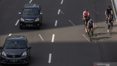 Seorang Pesepeda Jadi Korban Tabrak Lari oleh Satu Unit Minibus saat Melintasi Kawasan Harmoni