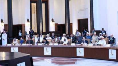 Quraish Shihab Bahas Fenomena Fobia Agama di Sidang Majelis Hukama di Bahrain