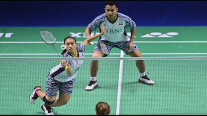 Singkirkan Unggulan Kedua dari Prancis, Ganda Campuran Indonesia Rehan Naufal/Lisa Ayu Melaju ke Final Hylo Open 2022