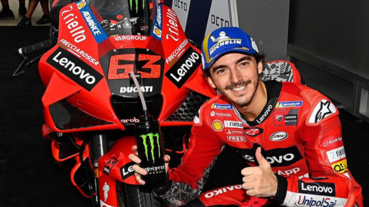 Pebalap Ducati Francesco Bagnaia Petik Pelajaran dari Kualifikasi Kedua Untuk Duel Penentuan di Seri Valencia
            - galeri foto
