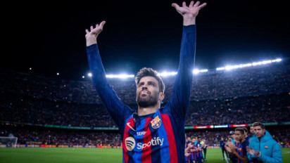 Gerard Pique Pensiun, Ousmane Dembele dan Frenkie De Jong Beri Kado Kemenangan 2-0 Lawan Almeria di Stadion Camp Nou