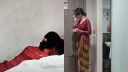 Wow! Ternyata di Sini Tempat Adegan Mesum Wanita Kebaya Merah, Manajemen Hotel Beberkan Nomor Kamarnya