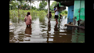 Curah Hujan Tinggi, 2 Desa di Purworejo Terendam Banjir