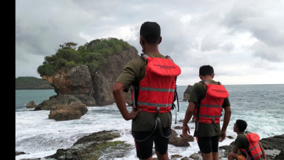 Pisah dari Rombongan, Wisatawan Asal Sleman Tenggelam di Pantai Jungwok