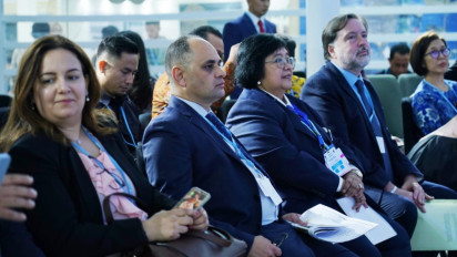 Di Paviliun Indonesia, Menteri Siti Berbagi Pengalaman untuk NDC yang Lebih Ambisius