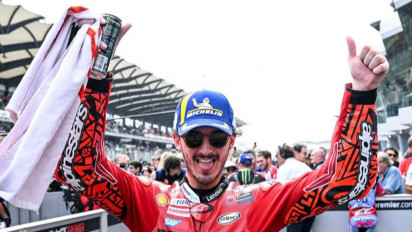 Francesco Bagnaia Sempurnakan "Comeback" Musim Ini dengan Merebut Gelar Juara Dunia MotoGP 2022