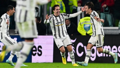 Dua Gol Serangan Balik Juventus Patahkan Inter, 2-0, di Liga Italia