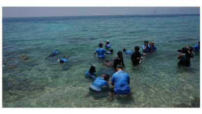 Mahasiswa Malaysia Melaksanakan Program Internasional Cross Culture Carnival dan Malaysia Peduli 2022 di Pulau Tidung