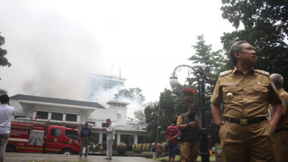 Saat Kebakaran Terjadi Wali Kota Bandung Yana Mulyana Tengah Memimpin Rapat
