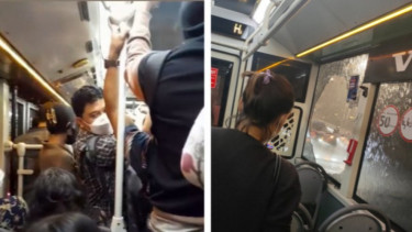 Bus TransJakarta Terjebak di Rel KA Halimun, Ini Reaksi Komisi B DPRD DKI Jakarta