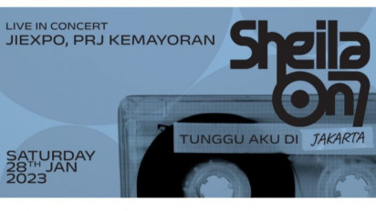 Tiket Konser Sheila on 7 Bertajuk 'Tunggu Aku di Jakarta' Langsung Ludes Terjual dalam 30 Menit