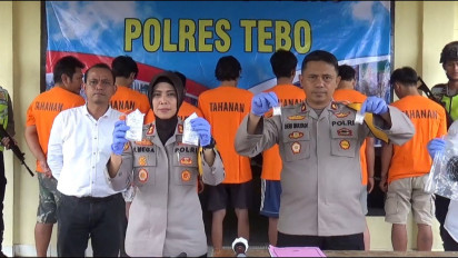 Sering Jualan Narkoba ke Pelajar, Polisi Ringkus 7 Orang Bandar Sabu Jaringan Antar Kabupaten