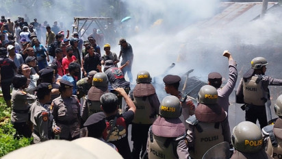 Penertiban Aset Negara untuk Lahan Pembangunan Poltekpar Manado Bentrok, Petani Iba Minta Bantuan Presiden Jokowi
