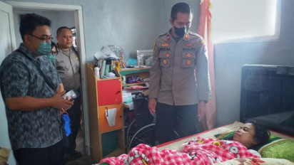 Polresta Malang Kota Terus Berikan Pengecekan Kesehatan Berkala Bagi Korban Tragedi Kanjuruhan