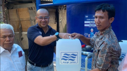 Krisis Air Bersih, PAM Jaya Sediakan 172 Kios Air di Jakarta Utara dan Barat
