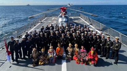 TNI AL Parade Sailing Pass, International Fleet Review di Jepang Resmi Ditutup