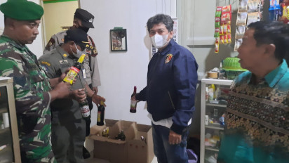 Operasi Pekat, Polres Kudus Amankan Minuman Beralkohol Berbagai Merek dan Miras Oplosan