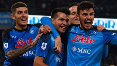 Menang 2-0 atas Empoli, Napoli Kokoh di Puncak Klasemen Serie A
