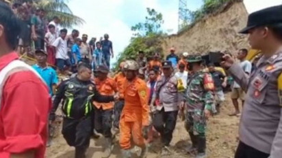 4 Warga Agam yang Tertimbun Longsor Ditemukan, Satu Korban Selamat