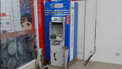 Polisi Buru Pelaku Pembobolan ATM di Mantrijeron Yogyakarta