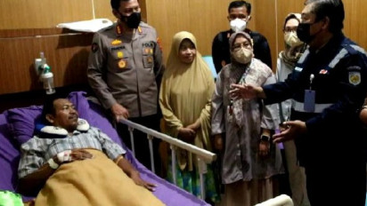 KAI Tanggung Biaya Pengobatan Korban Kecelakaan Kereta Babaranjang di Stasiun Rengas