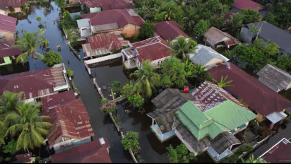 Banjir Langkat Masih Merendam 1.394 KK di 3 Kecamatan