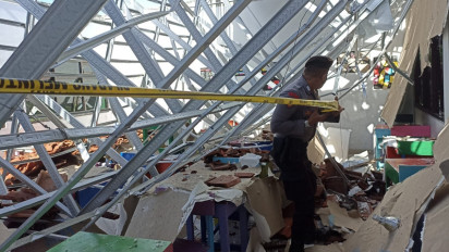 Pasca Atap Kelas Runtuh, Siswa SD di Gunungkidul Masih Trauma dan Tidak Mau Sekolah