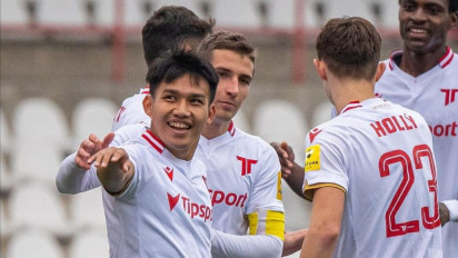 Bak Lionel Messi, Witan Sulaeman Cetak Gol Cantik di Liga Slowakia yang Membuat Bek dan Kiper Lawan Tersungkur