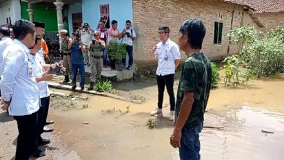 Belasan Rumah di Lampung Utara Masih Terendam Banjir, Warga Terpaksa Mengungsi