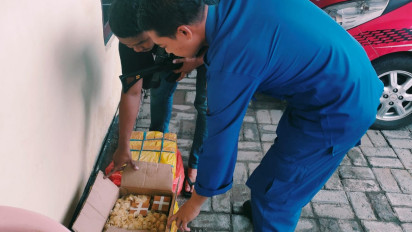 Satgas G20 Amankan 2 Penumpang Kapal yang Kedapatan Bawa Ribuan Detonator