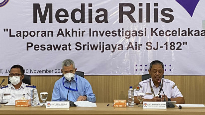 Setahun Berlalu, KNKT Ungkap Penyebab Kecelakaan Pesawat Sriwijaya Air, Ini Katanya