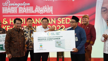 Peringati Hari Pahlawan bersama Petani dan Nelayan, NFA Gelar Bazar Pangan dan Bantuan Logistik