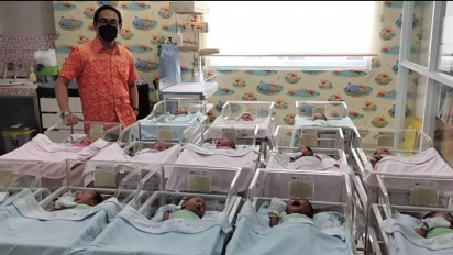 11 Anak Lahir Melalui Operasi Sesar di Tanggal Cantik 11-11-2022